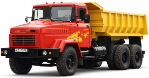 КрАЗ 651001 самоскид 3х осний